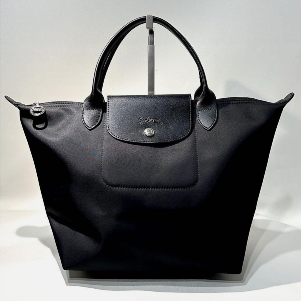 LE PLIAGE BLACK M HANDBAG